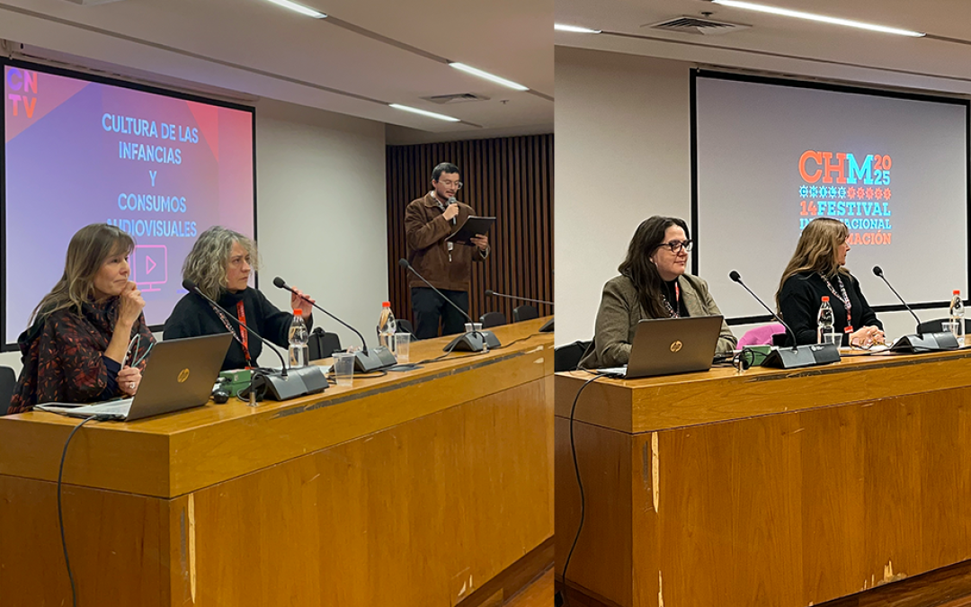 Equipos del CNTV compartieron su experiencia en el Festival Chilemonos 2025